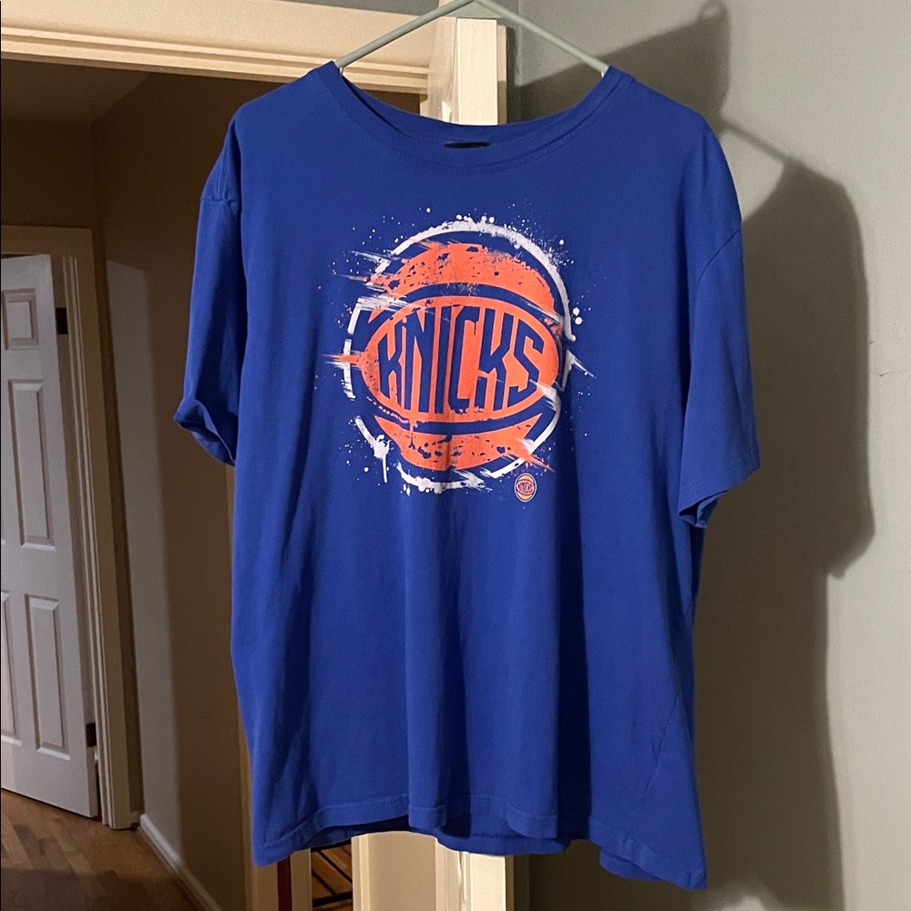 Blue Knicks Graphic T-Shirt